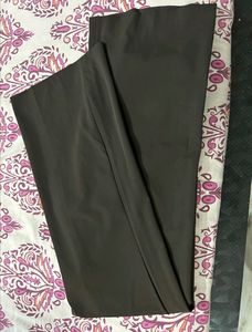Brown Colour High Waisted Trouser