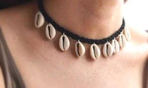 Cowrie Shell Choker Necklace