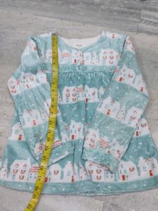 Girls' Printed Fleece pyjama set