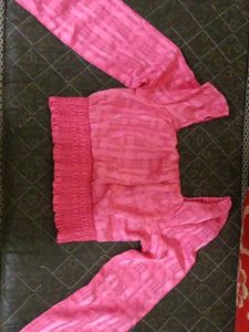 Pink Sheer Blouse