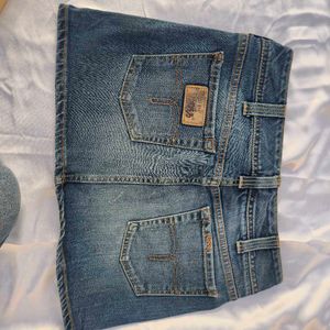 Mini Denim Skirt