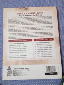 Chemistry For Class 10