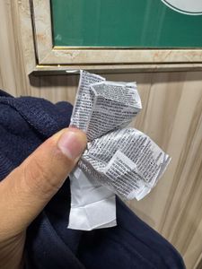 GAP Navy Blue Regular Fit Solid Jogger