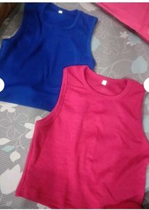 Ribbed Tank Top Set