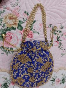 Embroidered Potli Bag