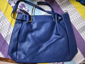 Blue Handbag