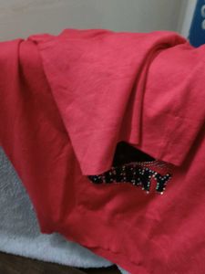 Red Apple Embellished Top