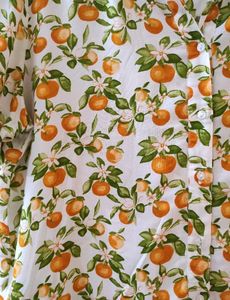 Floral Print Short Sleeve Button-Up