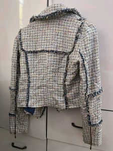 Tweed sweater jacket Coat