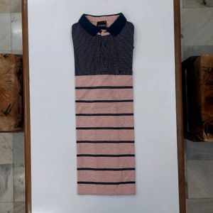 👕 VeneTian Polo Tshirt - Pink/Navy Blue - 2XL
