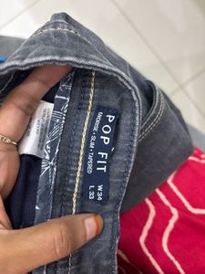 Men’s Gray Denim Jeans