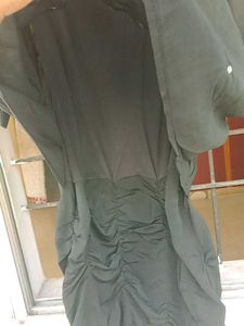 Black Embellished Casual Dress