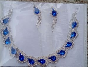 Blue Stone Jewelry Set.