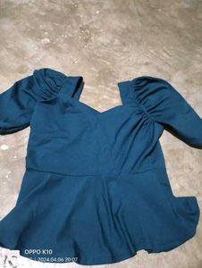 Elegant Teal Dress