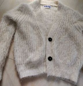 Heavy Furry Oversized Cardigan