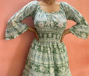 Womens Party Wear Long Frock Dress