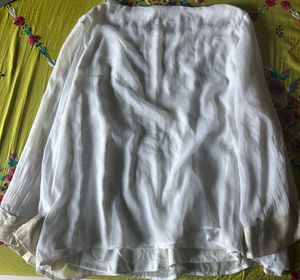 Elegant White Long Sleeve Top