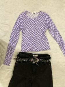 H&M Y2k Full sleeve