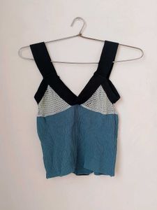 Imported Crop Ribbed Tank Top.