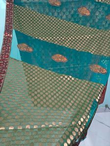 Banarasi Silk Saree - Red