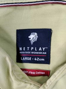 Half Sleeved Green Shirt