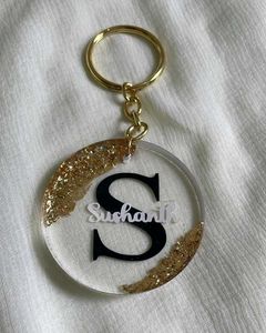 Personalized Resin Keychain