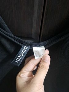 Chic Black Skater Dress