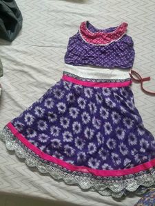 Purple Lehnga Choli