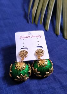 Silk  Thread Jumka
