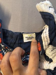 Embroidered Baby Romper