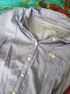 Denim Blue Formal Shirt
