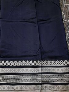 Blue Silk Saree For Women