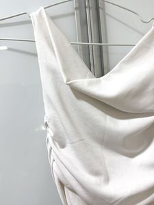 Ruched White Top