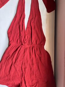 Backless Romper