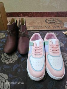 Boots And Sneakers Never Used
