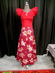 Floral Skirt+Top🎀❤️