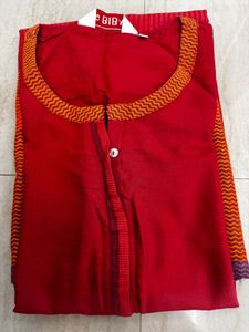 Red/Marron Kurti For Your Daily Wear
