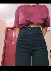 High Waisted Jeans Available Only For 1 Week