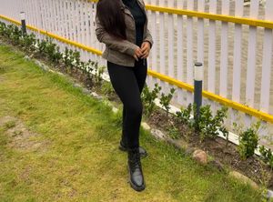 Green Smart Denim Jakcet