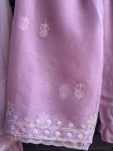 Elegant Embroidered Suit