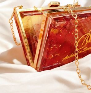 Real Flower Preservation Clutch