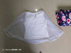 Peppermint Floral Skirt