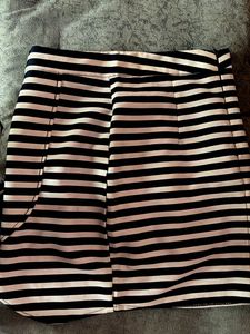 Striped Mini Skirt
