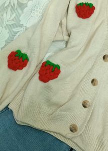 Strawberry Cardigan