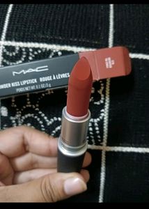 Original MAC POWDER KISS LIPSTICK DEVOTED TO CHILL
