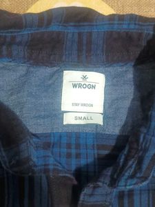 Blue Plaid Flannel Shirt