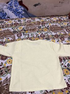 Cute Bunny Applique Top