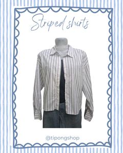 Mango Striped Shirt