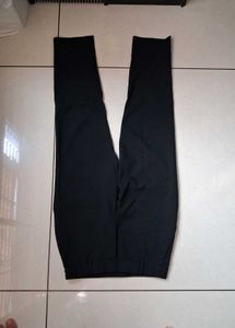 Black Straight Leg Trousers