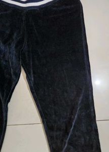 Kappa Velvet Love Black Jogging Pants